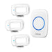 Advanced Customizable Wireless Motion Sensor Doorbell with Extended Detection Capability