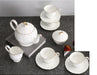 European Elegance Tea Time Set: Premium Bone China Teapot and Coffee Cups