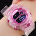 Colorful Transparent Jelly Sports Watch for Kids - Stylish Timepiece for Young Explorers