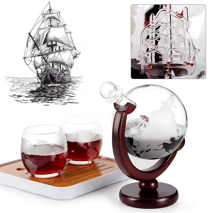 Elegant Globe Wine Decanter Set for Sophisticated Wine Enthusiasts