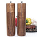 Acacia Wood Salt and Pepper Grinder Set - Premium Seasoning Mill for Culinary Delights