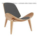 Wuli Modern Minimalist Aircraft Shell Lounge Chair