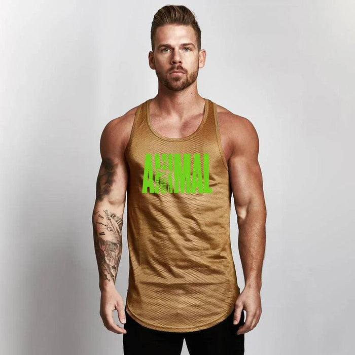 Men's Summer Slim Fit Fitness Tank Top