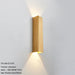 Luxe Golden Glow LED Wall Sconce for Contemporary Indoor Illumination