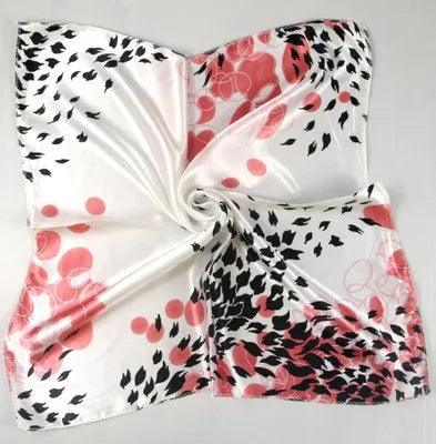 Elegant Satin Head Scarf: Versatile Wrap for Modern Women