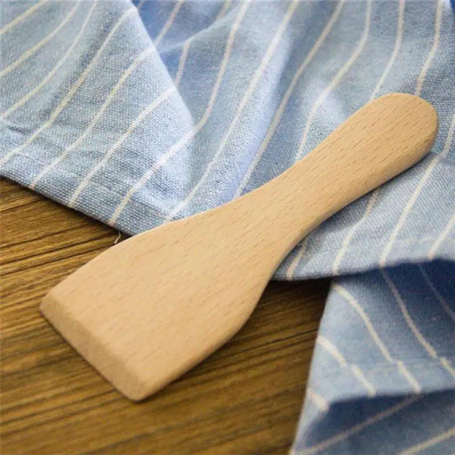 Elegant Oak Wood Spatula Set - 4-Piece Premium Kitchen Utensil Collection