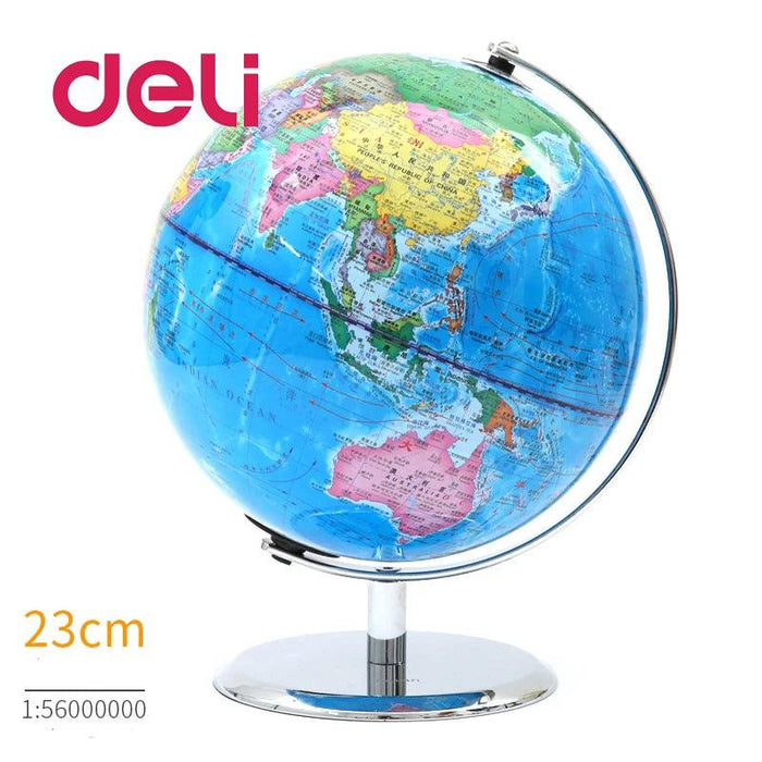 Engaging Bilingual 3D Earth Globe with Sturdy Metal Stand for Interactive Geography Learning