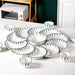 Moonlit Japanese Dining Experience: Ceramic Tableware Set for Elegant Gatherings