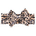 Leopard Print Velvet Headband and Hair Bow Set - Stylish Hair Accessories for Fashion-Forward Girls