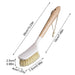 Eco-Friendly Bamboo Scrubber with Natural Sisal Bristles