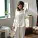 Luxurious Silk Satin Summer Loungewear Set - Chic Sleep Ensemble