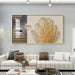 Nordic Elegance: Luxurious Gold Art Prints for Stylish Home Upgrade