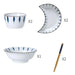 Moonlit Japanese Dining Experience: Ceramic Tableware Set for Elegant Gatherings