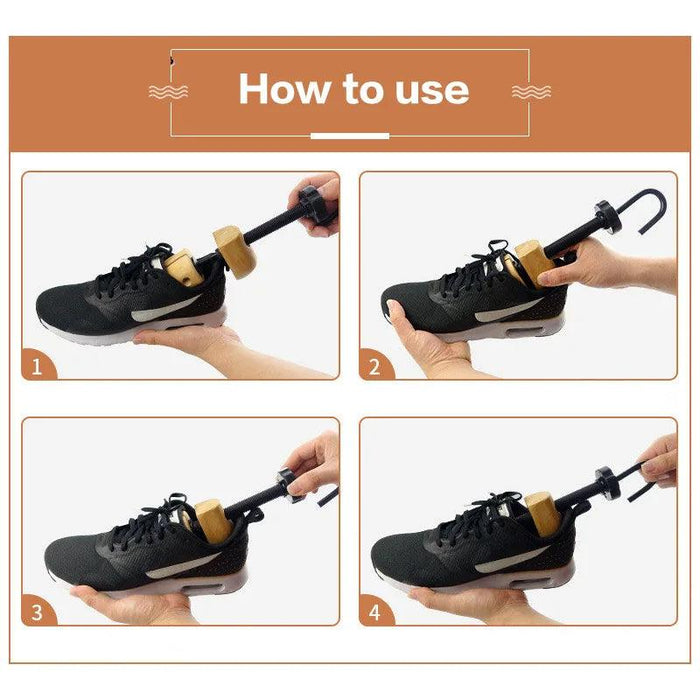 1pc Premium Customizable Wooden Shoe Stretchers for Men and Women