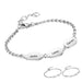 Personalized Engraved Oval Link Bracelets for Couples - Add 2 to 4 Names - Ideal Gift for Friends and Mothers