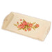 Yolife Elegant Porcelain Serving Tray with Golden Trim for Impressive Entertaining