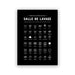Scandinavian Chic Monochrome Canvas Art for Laundry Room Aesthetics