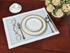 Luxurious Hemstitched Christmas Table Linens: Exquisite Embroidered Collection for an Elegant Dining Experience