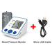 Digital Upper Arm Blood Pressure Monitor Kit with Large LCD Display for Accurate Home Health Monitoring