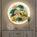 Ginkgo Leaf Serenity: Modern LED Wall Lamp for Stylish Home Illumination