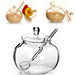 Elegant 250ml Glass Spice and Candy Jar - Chic Home Storage Solution