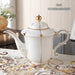 Elegant Royal Gold Pearl Bone China Tea & Coffee Set - Luxurious Collection for Exquisite Teatime