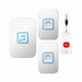 Advanced Wireless Doorbell System with Emergency Alert and Universal Plug Compatibility