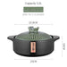 Classic Retro Heat-Resistant Clay Casserole with Lid - Essential Kitchen Tool DI50SG