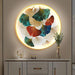 Ginkgo Leaf Serenity: Modern LED Wall Lamp for Stylish Home Illumination