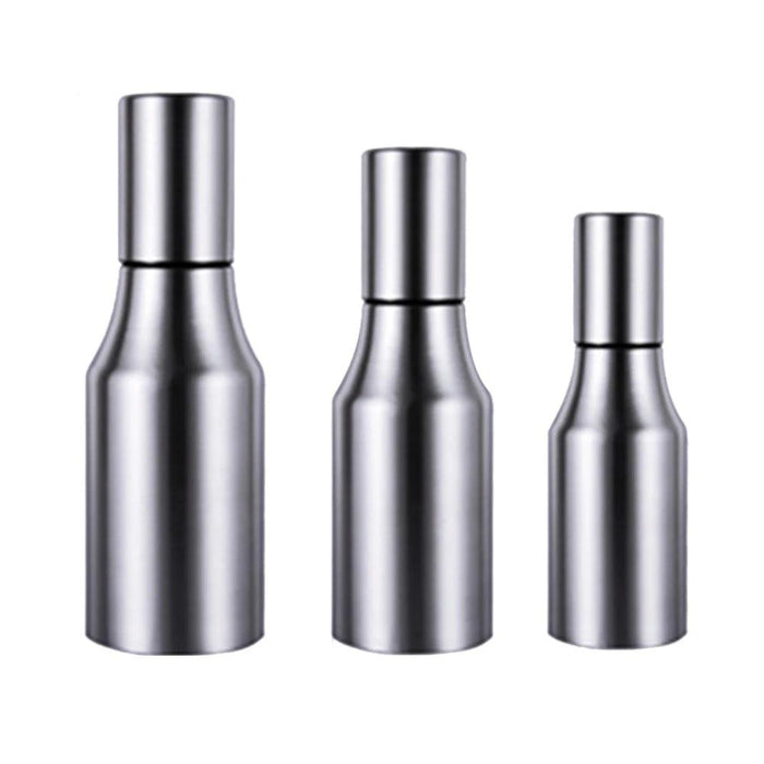 Elegant Stainless Steel Oil & Vinegar Dispenser - Leakproof Kitchen Accessory in 500ml, 750ml, and 1000ml Sizes