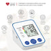 Digital Upper Arm Blood Pressure Monitor Kit with Large LCD Display for Accurate Home Health Monitoring