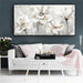 Sophisticated White Blossom Canvas Art for Elegant Home Decor