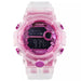 Vibrant Waterproof Jelly Strap Digital Watch for Kids - UTHAI CE35