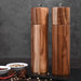 Elegant Acacia Wood Spice Grinder Duo - Premium Culinary Seasoning Mill