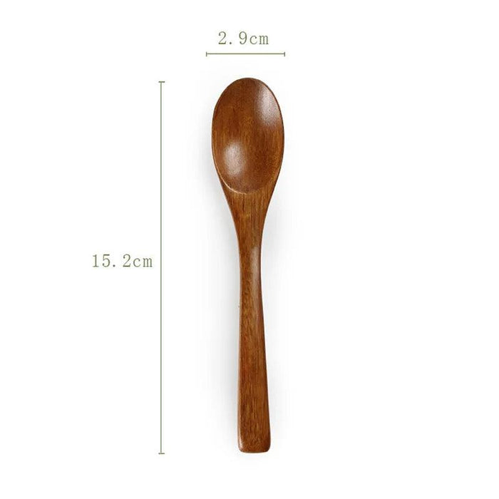 Bamboo Wooden Spoon for Kids - Eco-Friendly Kitchen Utensil for Soup, Rice, and Desserts