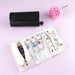 Elegant Portable Jewelry Organizer with Long Strip Design