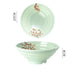 Sophisticated Japanese Melamine Noodle Bowl - Stylish Faux Porcelain Dining Set