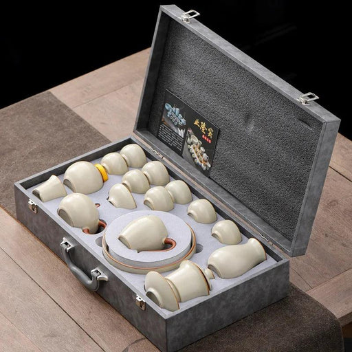 Exquisite Ruyao Kung Fu Tea Set for an Elevated Brewing Experience