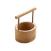 Elegant Bamboo Snack Tray for Dried Fruits and Desserts - Portable Refreshment Organizer