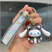 Cinnamoroll Character Keychain - Whimsical Bag and Key Charm for a Playful Touch