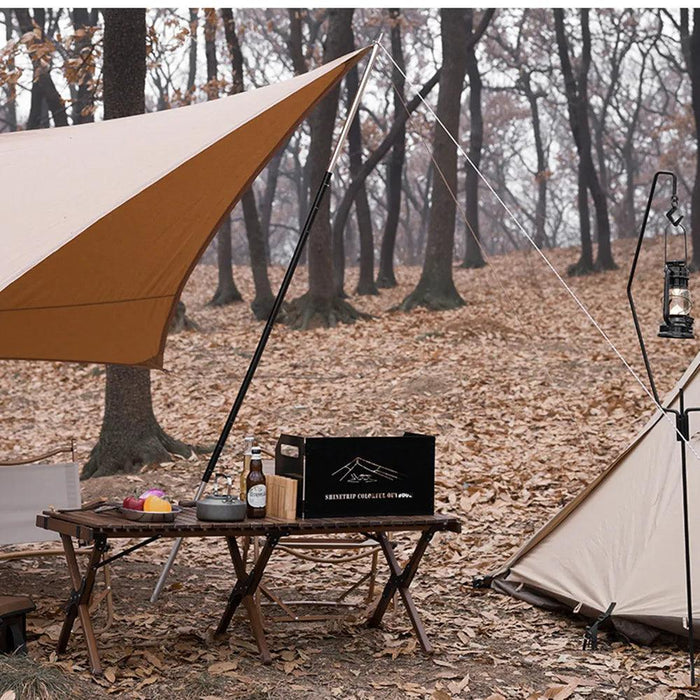 Compact Wind Shield for Portable Gas Stoves - Essential for Outdoor Cooking