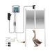 Automated Poultry Coop Door System with Infrared Safety and Timer Control