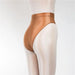 Elegant Sheer Satin High-Waist Lingerie Briefs for Women