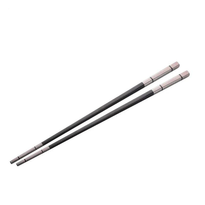 Eco-Friendly Reusable Stainless Steel Chopsticks for Asian Cuisine