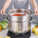 Premium 304 Stainless Steel Versatile Steamer for Healthy Cooking