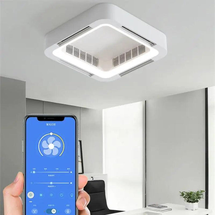 Modern Bladeless LED Ceiling Fan Light - Redefine Comfort and Style in Your Home