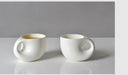 Sophisticated Bone China Tea Pot & Cup Collection | Water Drop Design | 5-Piece Ensemble
