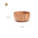 Acacia Wood Bowl Collection – Stylish Serving Solutions for Salads, Soups, and Fruits