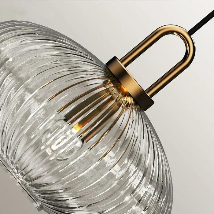 Elegant Japanese-Inspired LED Glass Pendant Lights for Modern Homes