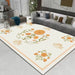 Elegant Floral Plush Rug: Soft Luxury for Every Room